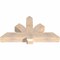 Ekena Millwork Redmond Smooth Timber Gable Bracket, Douglas Fir, 48"W x 26"H x 5 1/2"D x 5 1/2"F, 13/12 Pitch GBW048X26X0606RED00SDF - alternate 4